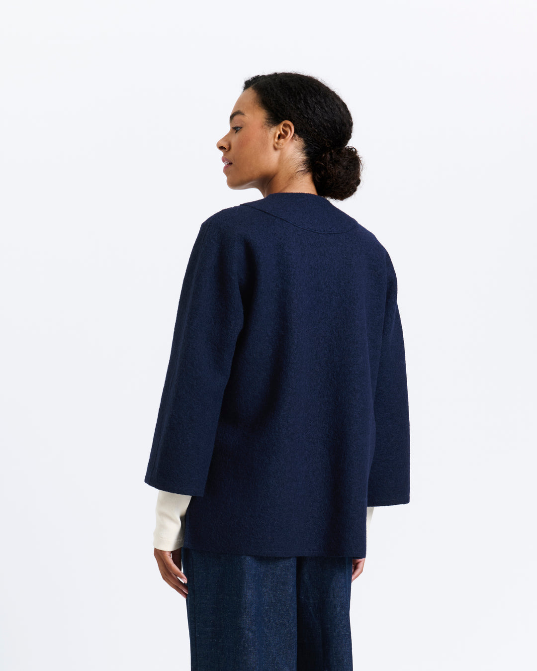 New Optimist womenswear Moer | Wool kimono Wool kimono