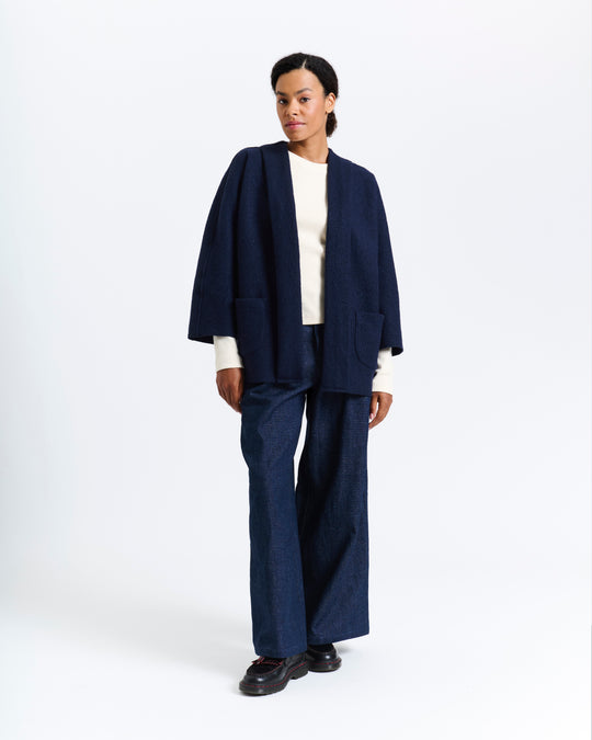 New Optimist womenswear Moer | Wool kimono Wool kimono