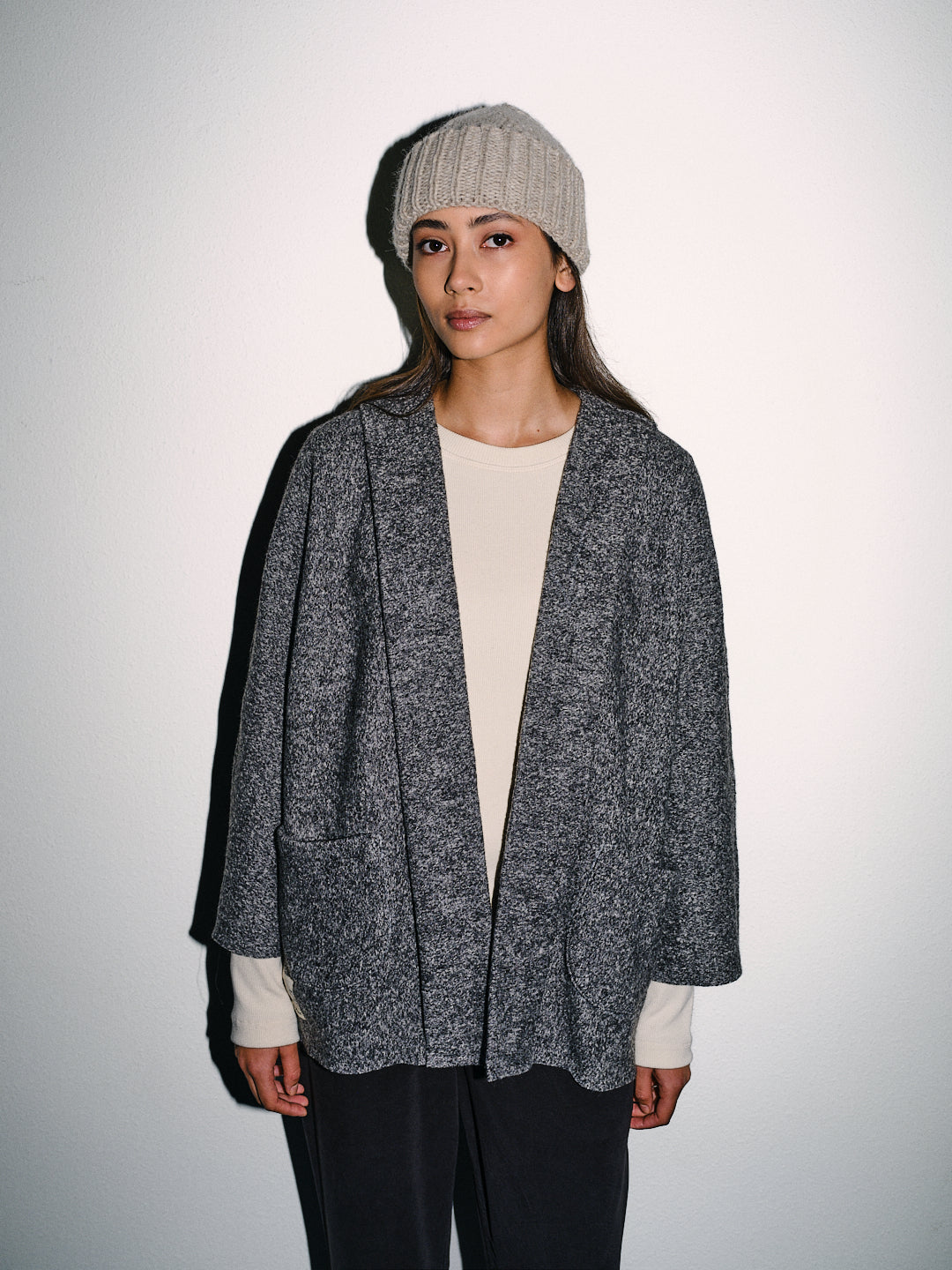 New Optimist womenswear Moer | Wool kimono Wool kimono