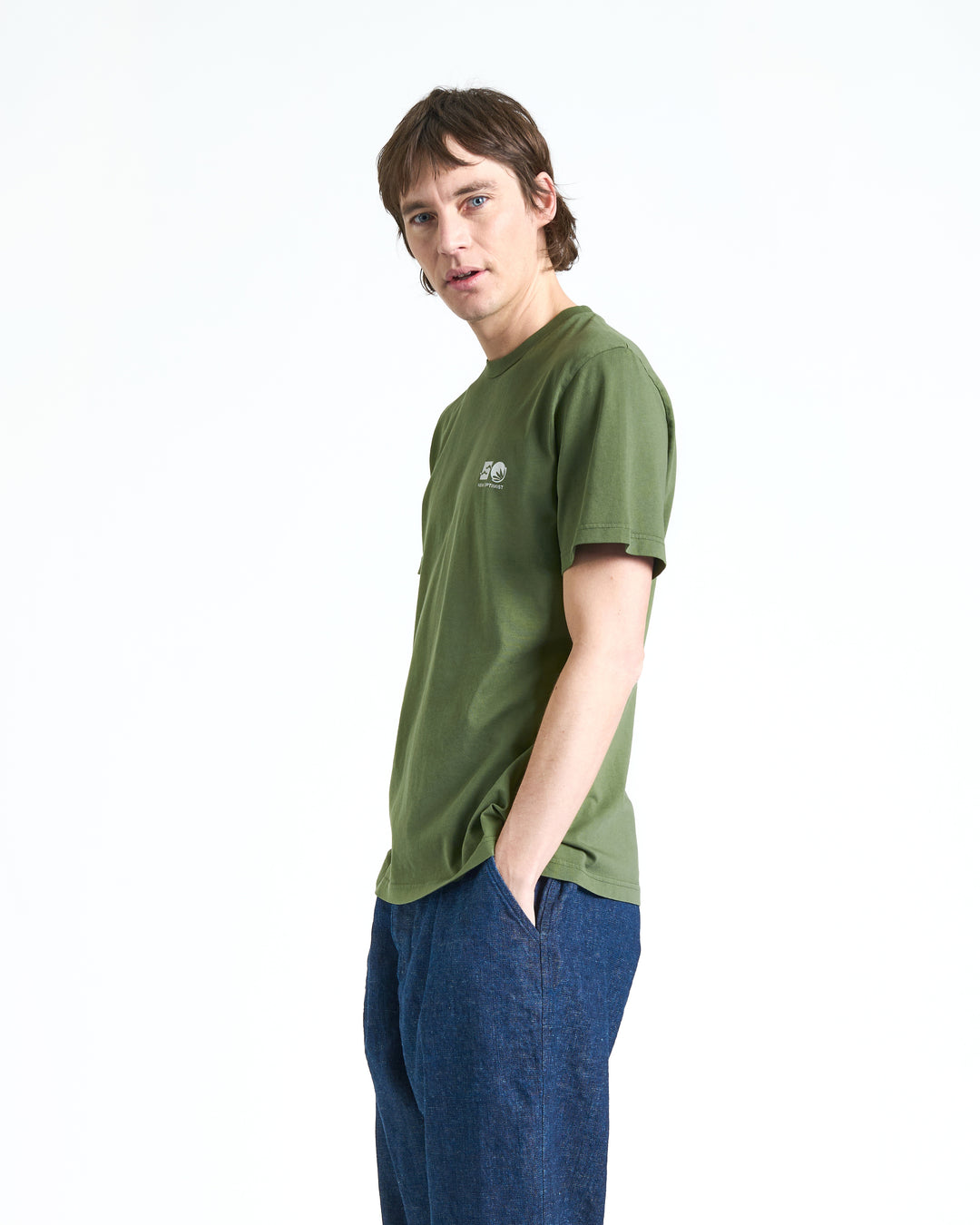 New Optimist menswear Moes | Regular fit T-shirt Crewneck