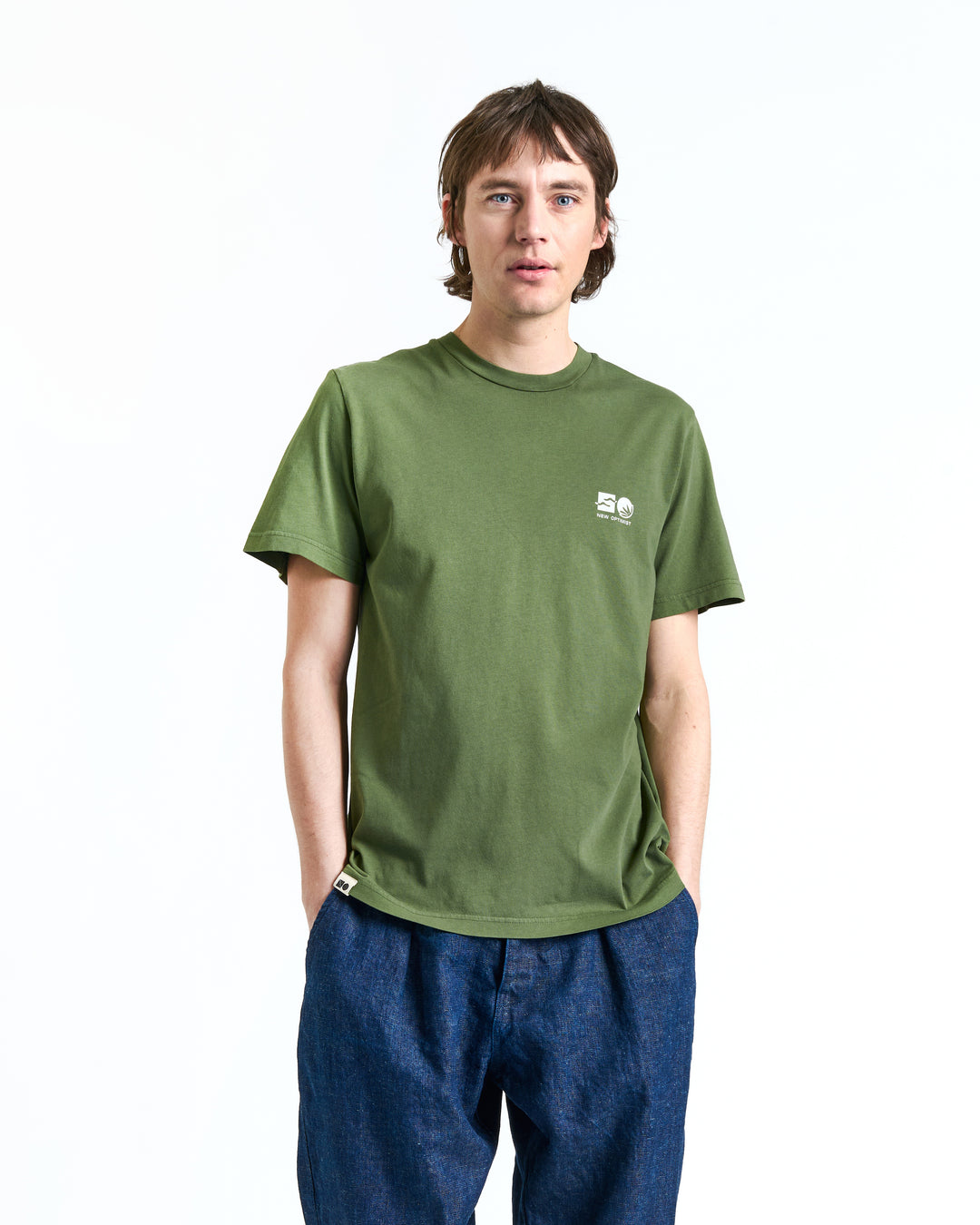 New Optimist menswear Moes | Regular fit T-shirt Crewneck