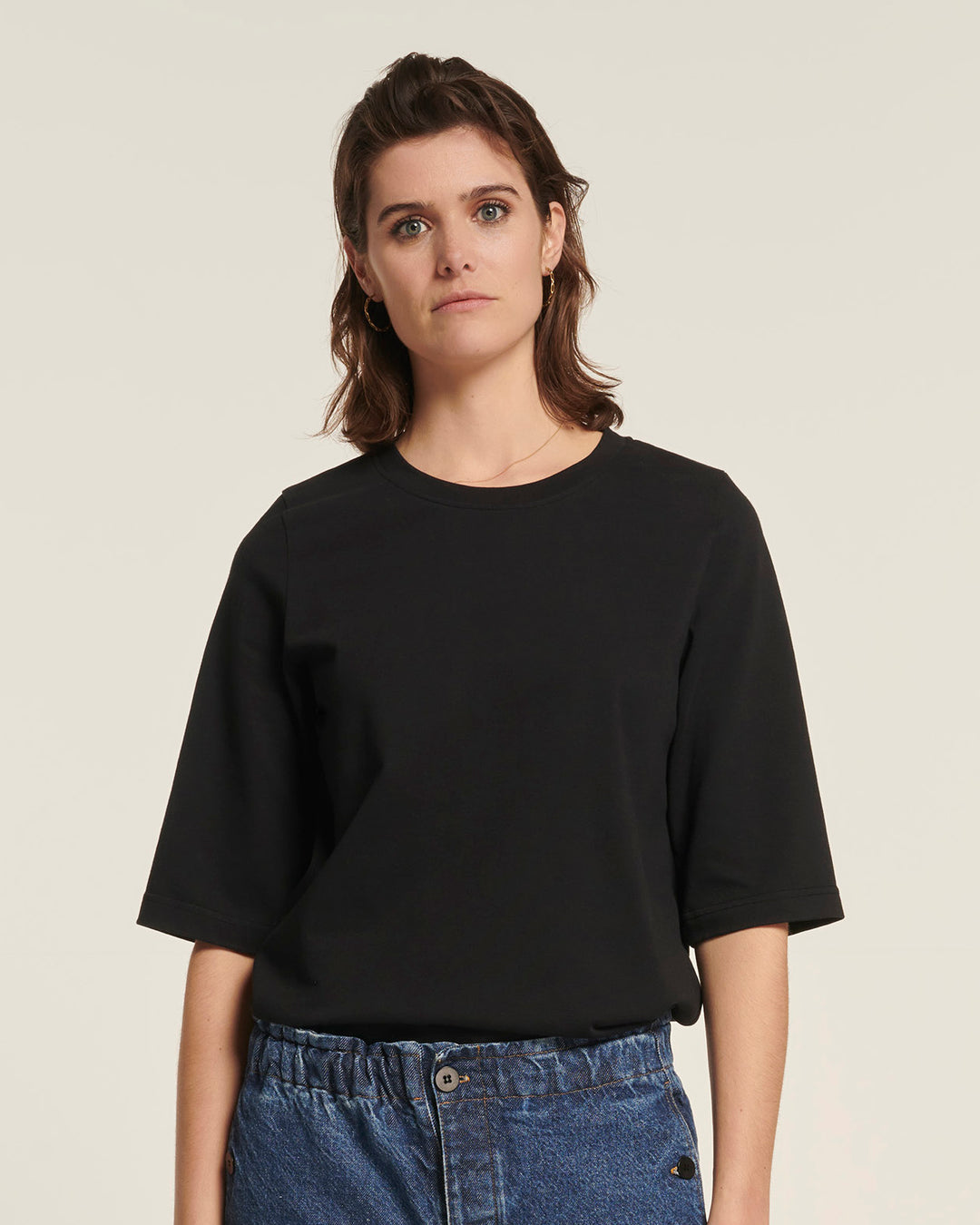 New Optimist womenswear Rondine | T-shirt with elbow-length sleeves T-shirt