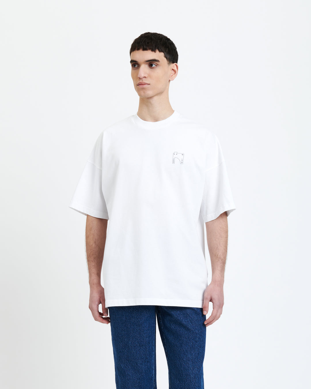 New Optimist menswear Relaxed T-shirt factory print T-shirt