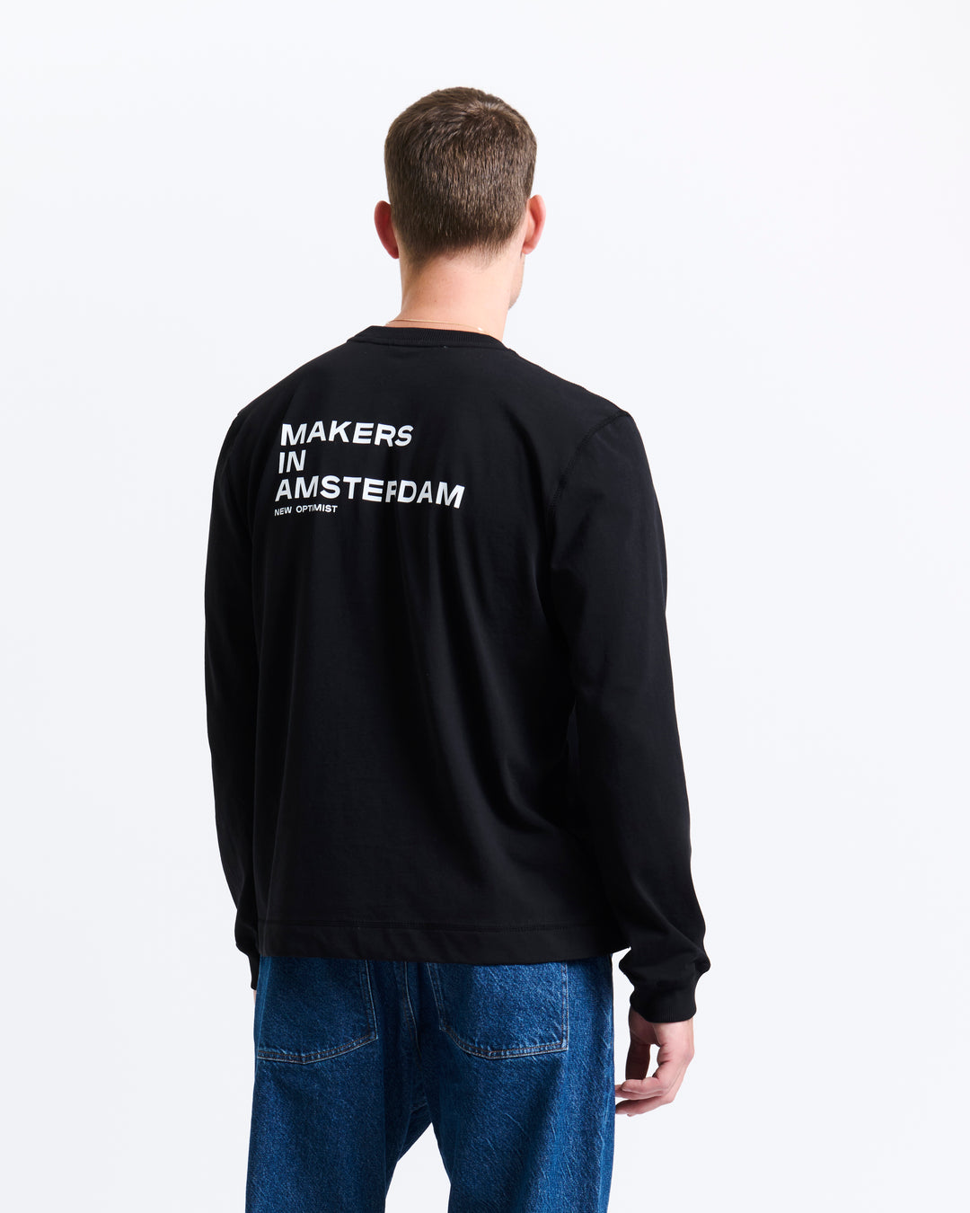 New Optimist menswear Schoon | Regular fit longsleeve Longsleeve