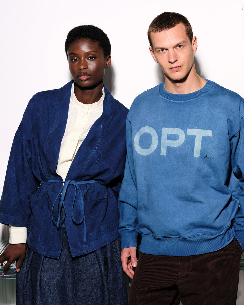 New Optimist menswear Tiel Crewneck