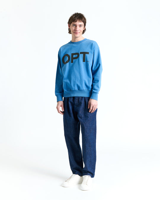 New Optimist menswear Tiel | Relaxed fit crewneck Crewneck