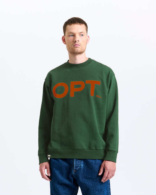 New Optimist menswear Tiel | Relaxed fit crewneck Crewneck