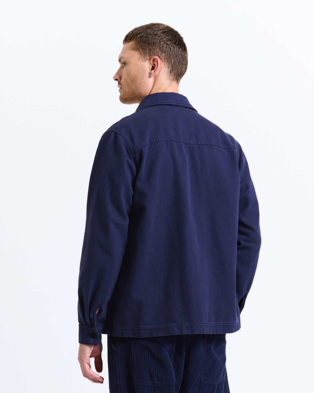 New Optimist menswear Veen | Relaxed twill overshirt Jacket