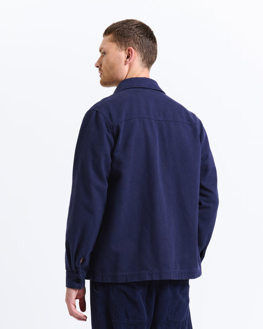 New Optimist menswear Veen | Relaxed twill overshirt Jacket