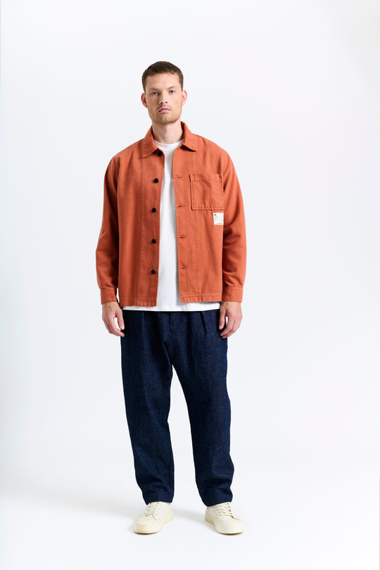 New Optimist Unisex Veen | Relaxed twill overshirt Jacket