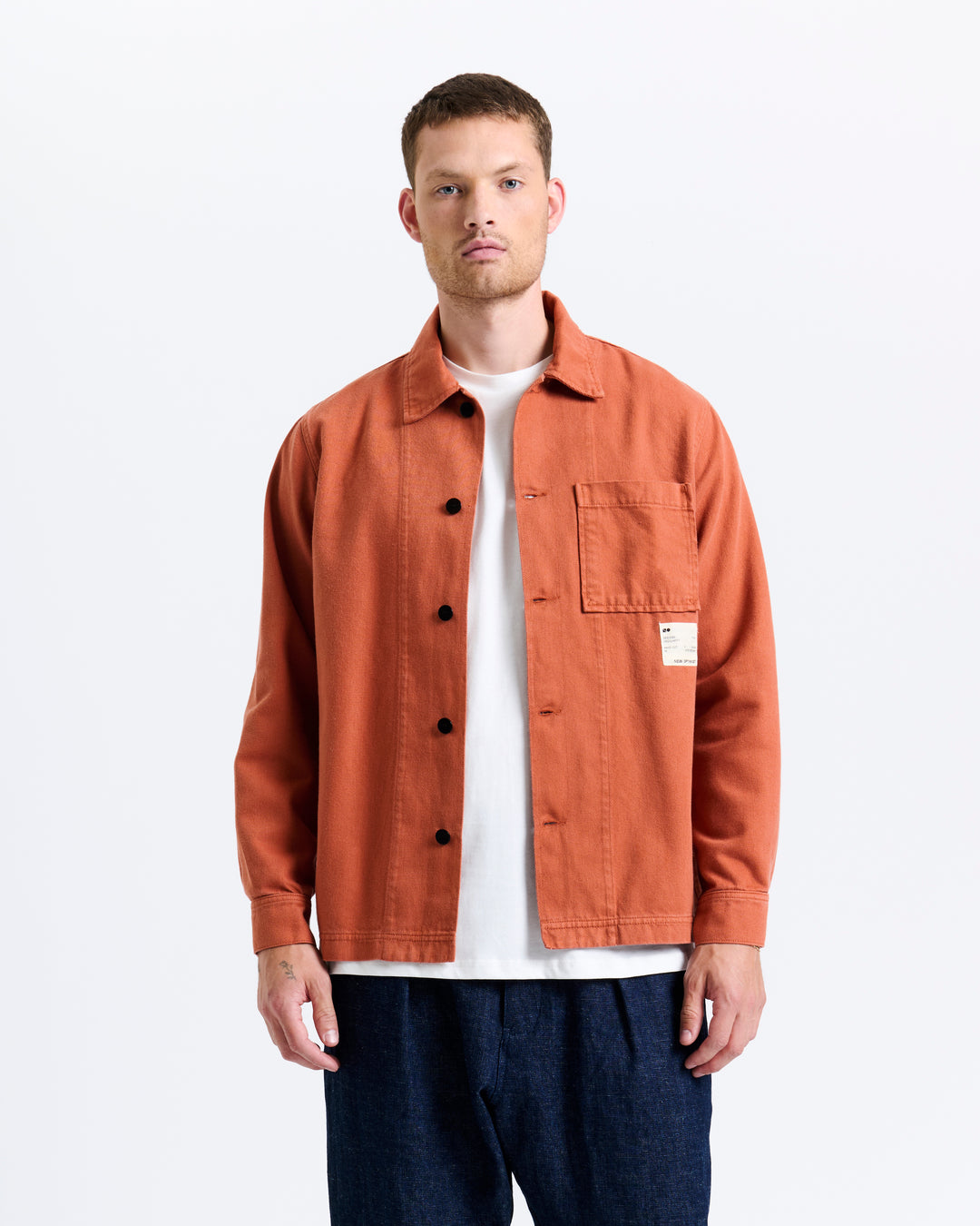 New Optimist Unisex Veen | Relaxed twill overshirt Jacket